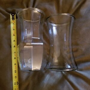 Elegant Clear Glass Vases